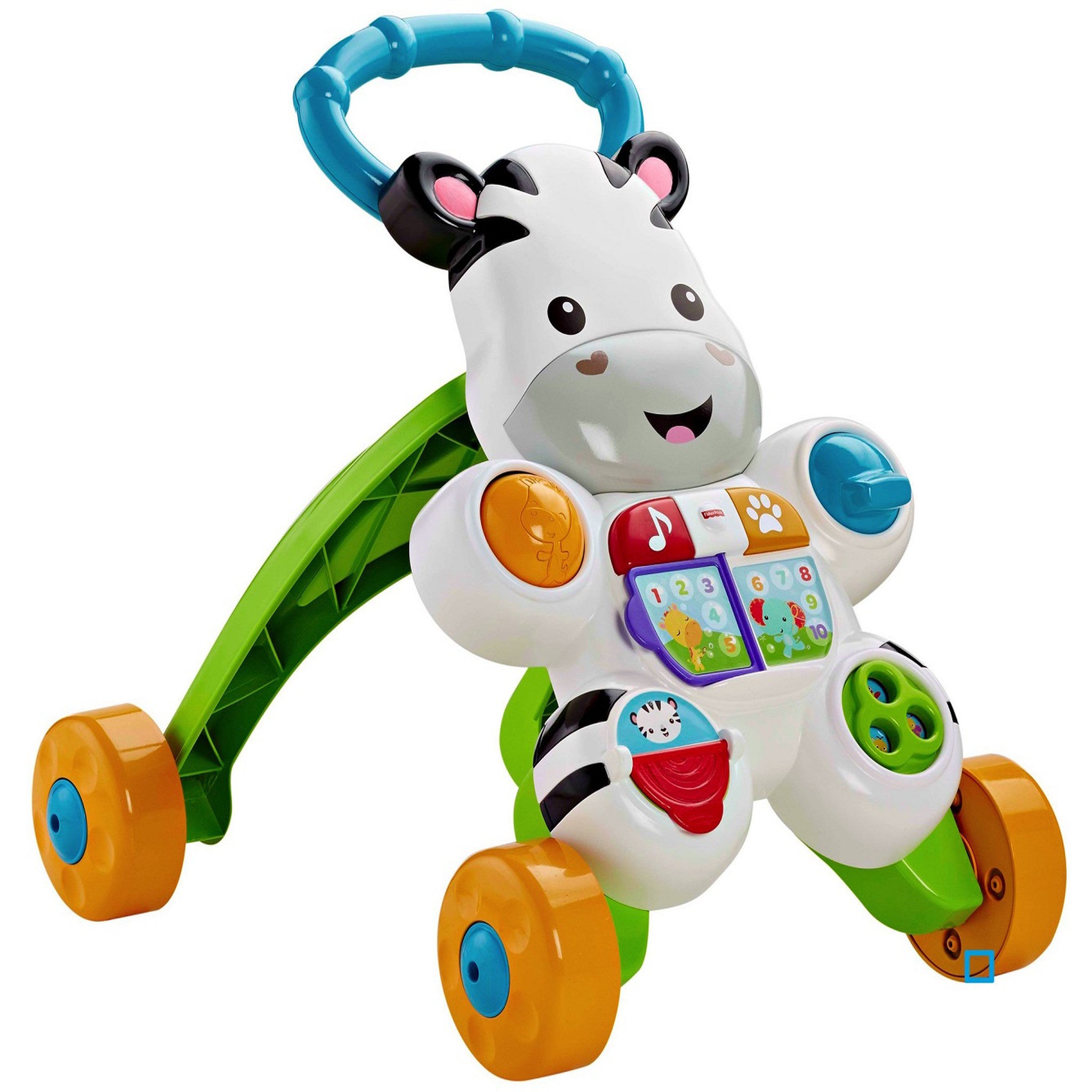 Voir la diapositive 3 : Fisher price Mon trotteur zèbre parlant 