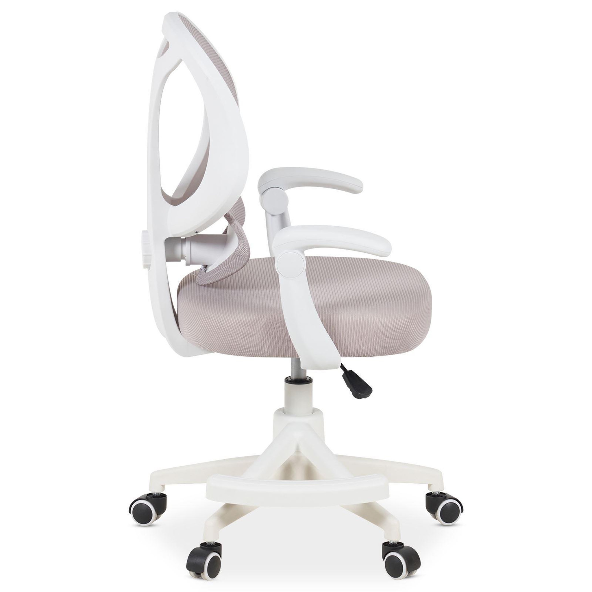 Voir la diapositive 3 : IDIMEX Chaise de bureau pour enfant isla pivotante
