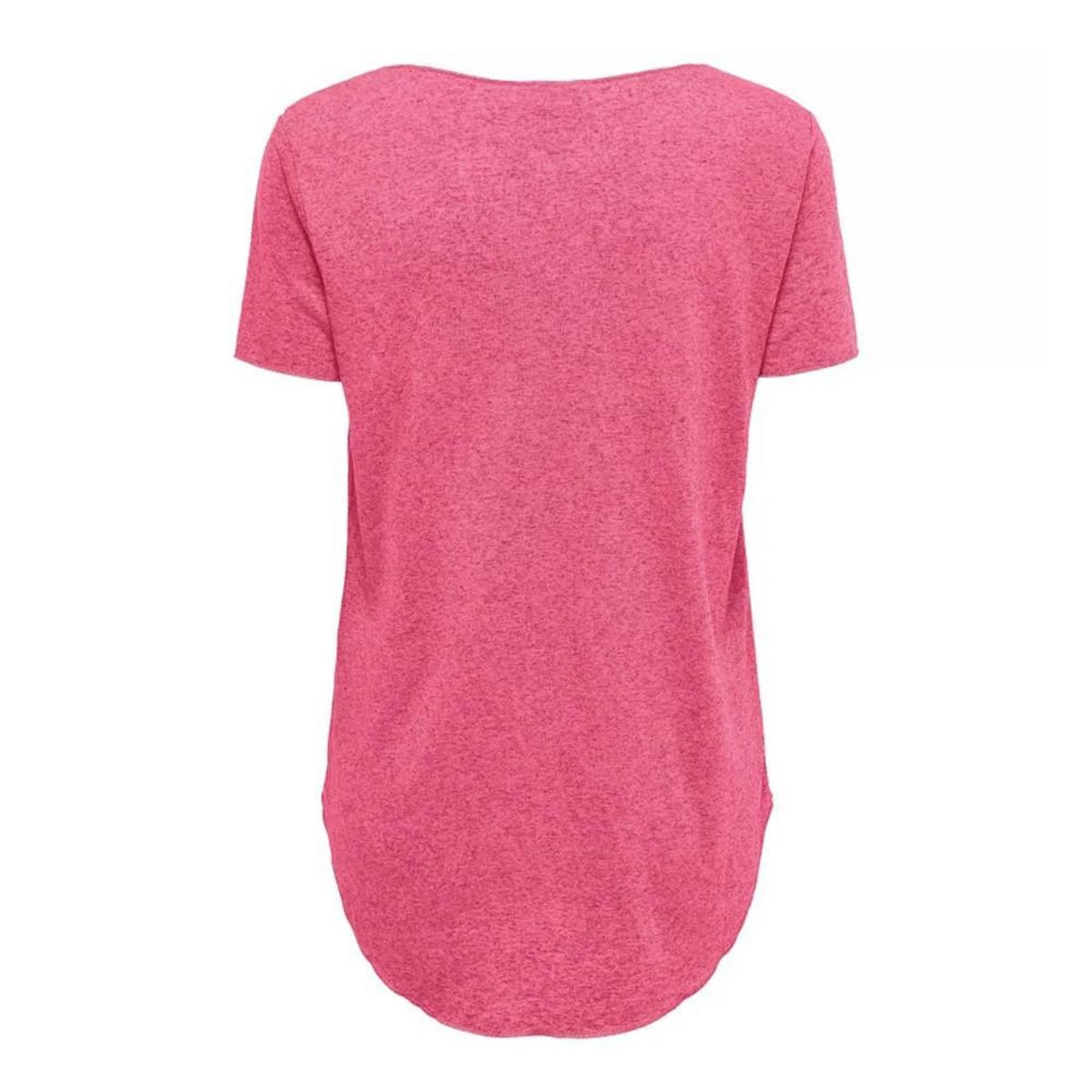 JACQUELINE DE YONG T-Shirt Rose Foncé Femme JDY Linette