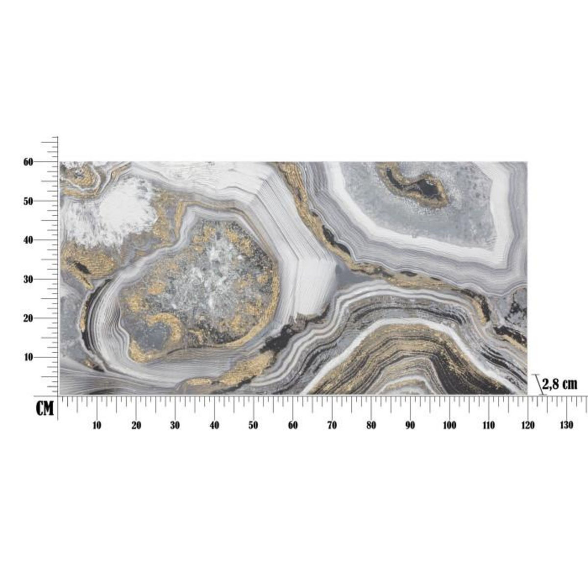 Paris Prix Toile Peinture Déco  Cave  60x120cm Multicolore