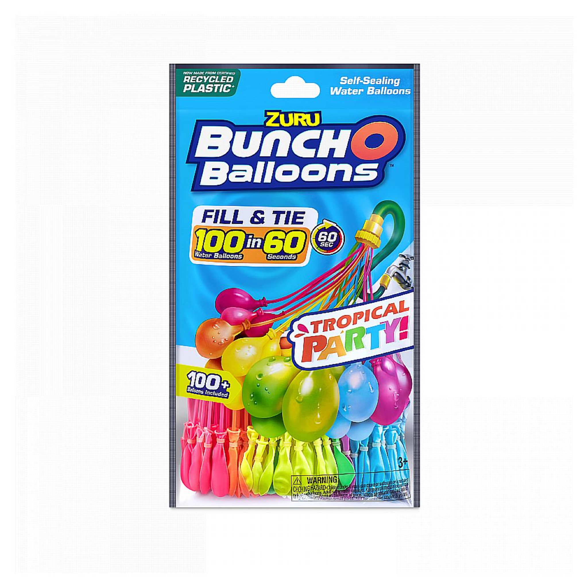ZURU Tropical party pack de 3 grappes - 100 bombes à eau