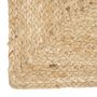 Voir la diapositive 2 : SECRET DE GOURMET Set de table rectangulaire en jute - 45 x 30 cm - Beige