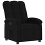 Voir la diapositive 2 : VIDAXL Fauteuil inclinable Noir Tissu