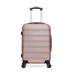 HERO HERO - Valise Cabine ABS RENOSO  55 cm 4 Roues. Coloris disponibles : Beige, Gris, Bleu, Noir, Rose