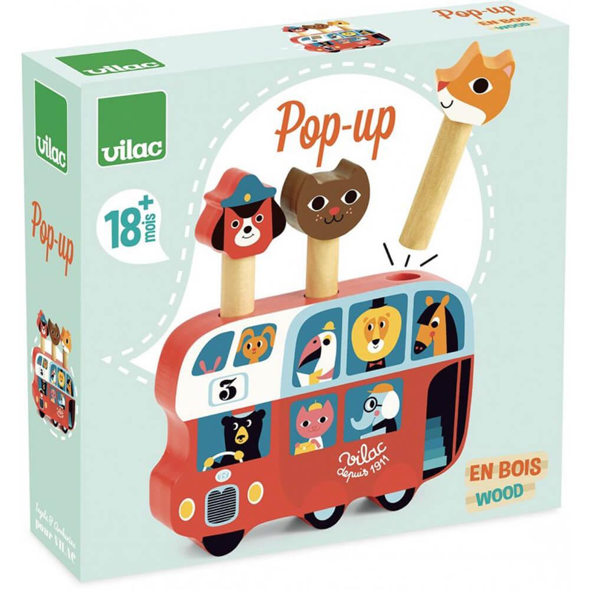 Voir la diapositive 2 : Vilac Pop-up Autobus par Ingela P. Arrhenius