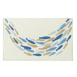 Paris Prix Déco Murale Banc de Poisson  Doli  60cm Multicolore