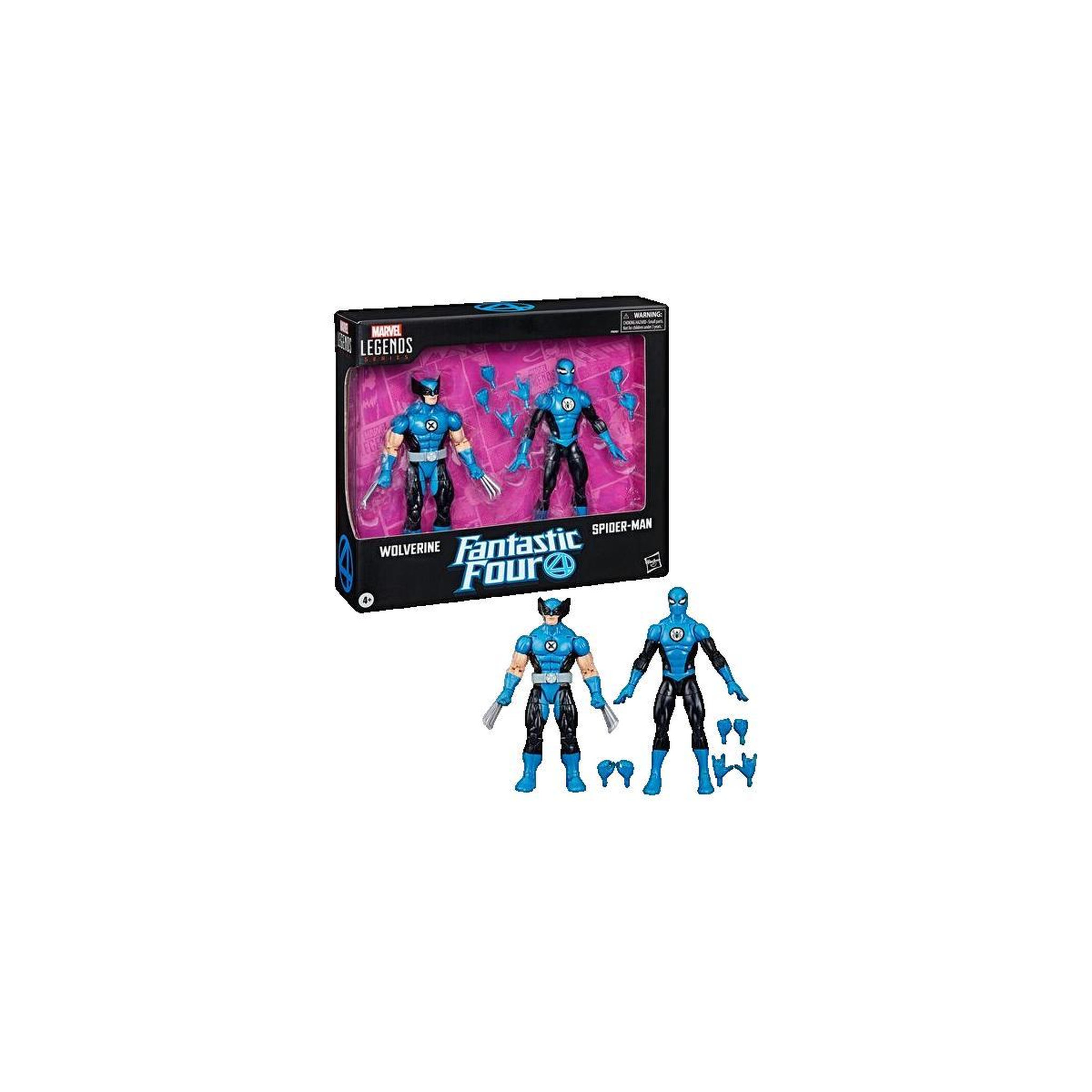 HASBRO Figurines Marvel Legends Hasbro multicolore articulées avec accessoires