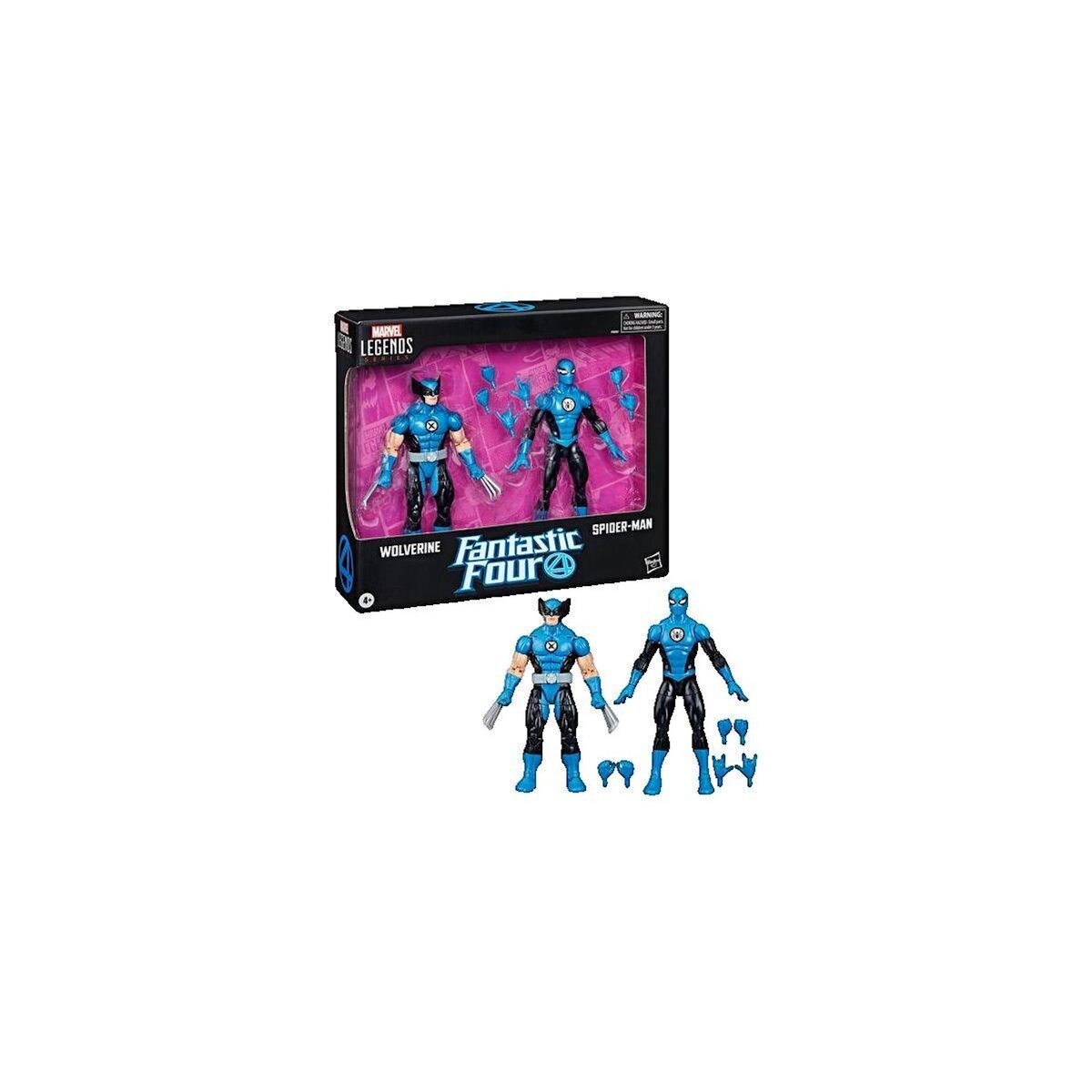 HASBRO Figurines Marvel Legends Hasbro multicolore articulées avec accessoires