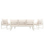 Voir la diapositive 5 : Paris Prix Salon de Jardin 5 Places  Catania  179cm Beige