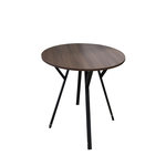 CONCEPT USINE Table ronde en bois 4 places WOODY