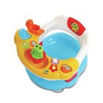 VTECH BABY Transat - Anneau VTECH BABY - Jouet de Bain - Super Siege de Bain Interactif 2 en 1