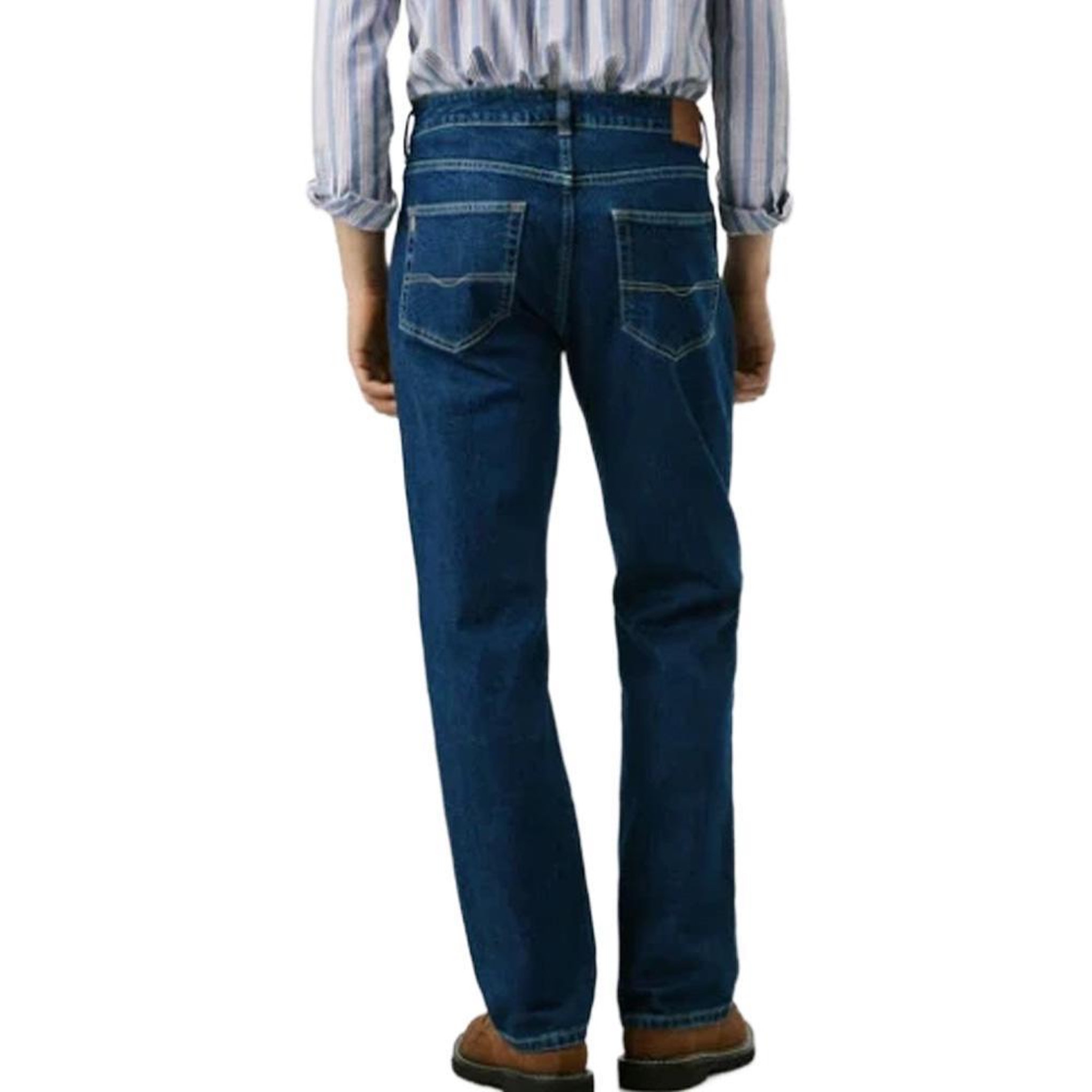 Voir la diapositive 2 : Pepe Jeans Jean Slim Bleu Foncé Homme Pepe jeans Pjl M