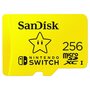 Voir la diapositive 1 : SANDISK Carte Micro SD 256 GB Nintendo Switch
