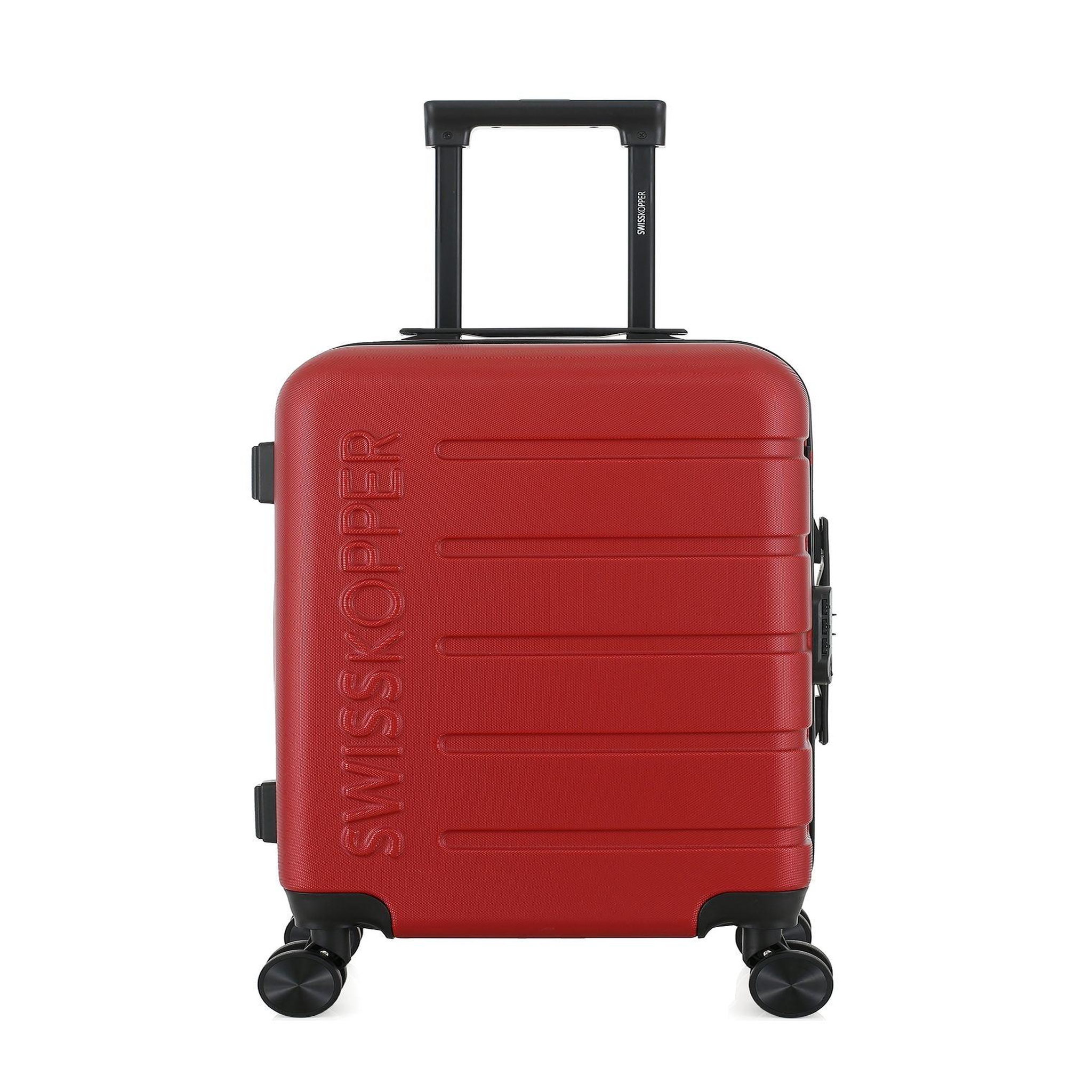 SWISS KOPPER Swiss kopper - valise cabine aigle 55 cm 4 roues. Coloris disponibles : Rouge
