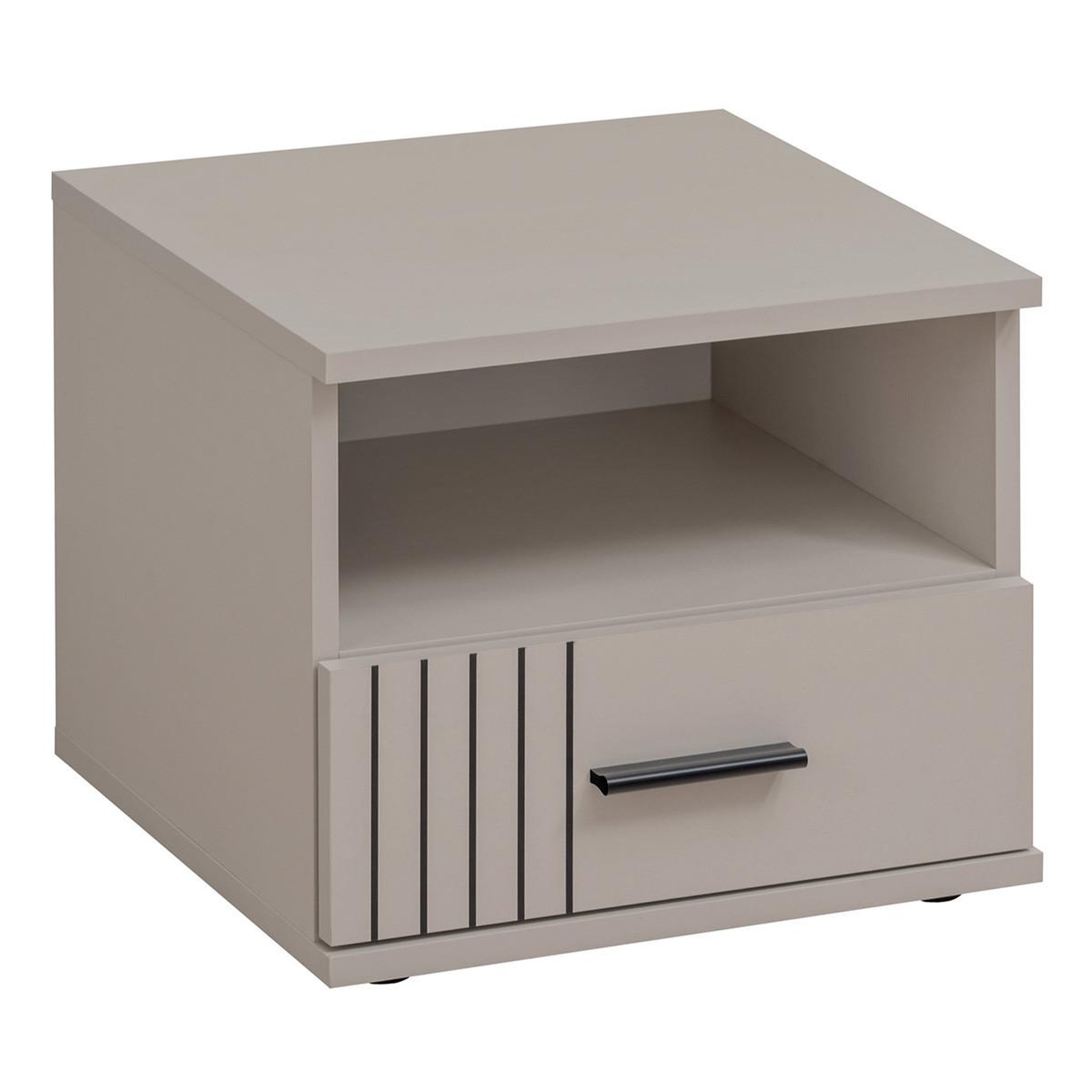 Paris Prix Table de chevet avec tiroir  sigma  45cm gris