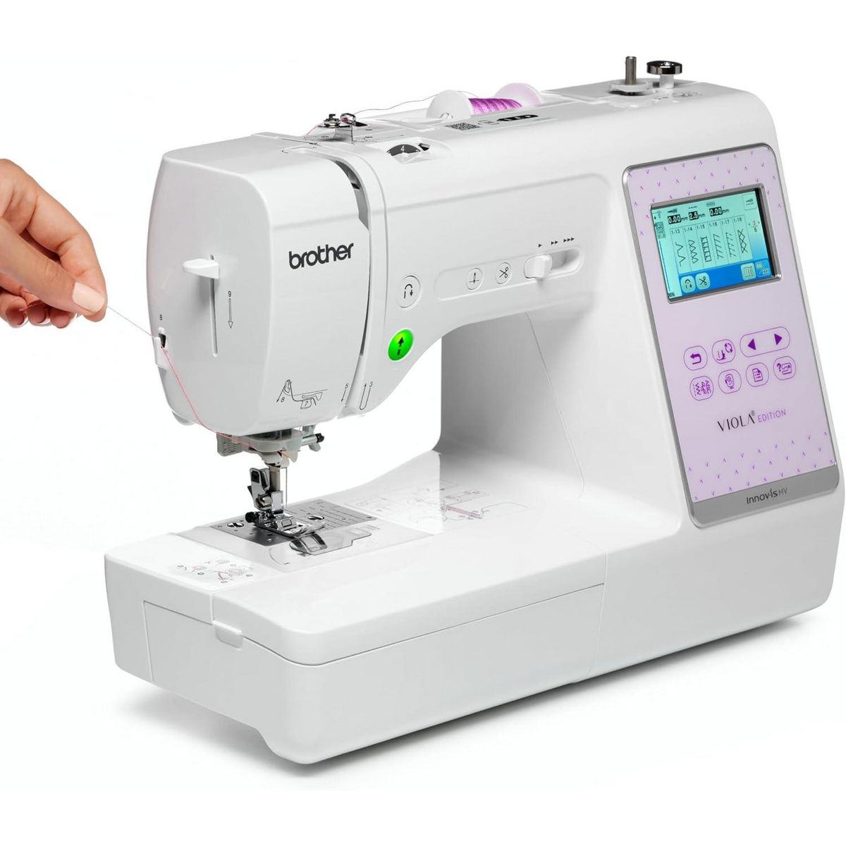 VIOLA Machine à coudre et à broder Brother Innov-is MV ( Merveille ), Collaboration Exclusive  VIOLA et Brother