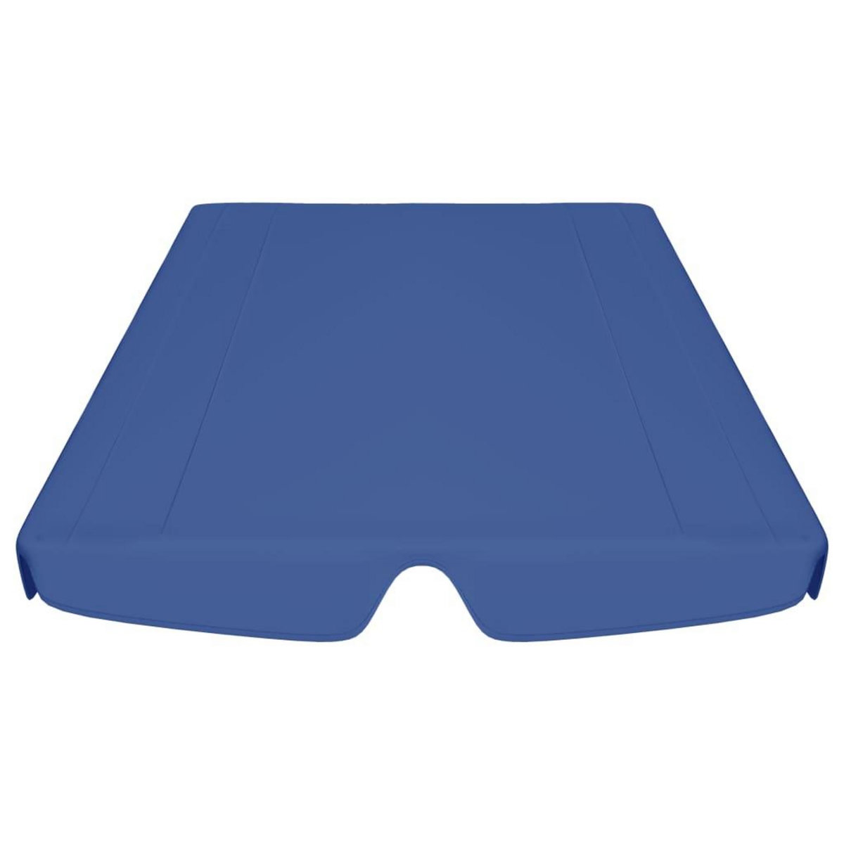 VIDAXL Toit de rechange de balançoire bleu 188/168x145/110 cm