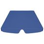 Voir la diapositive 4 : VIDAXL Toit de rechange de balançoire bleu 188/168x145/110 cm