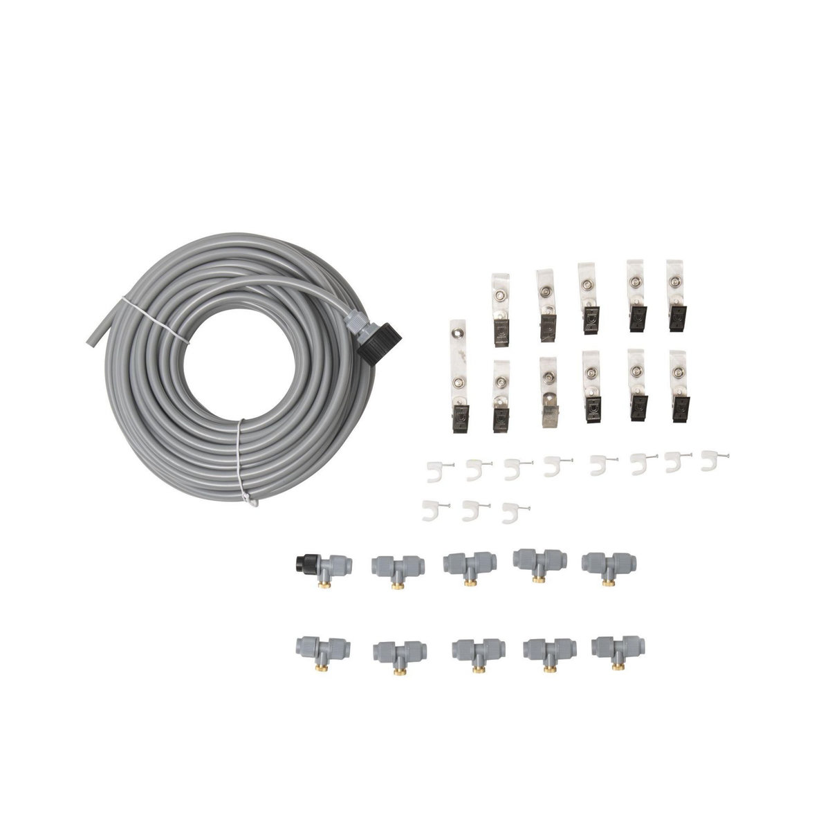 WERKAPRO Brumisateur de terrasse 15 m 10 buses laiton WERKA PRO