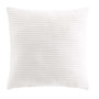 Voir la diapositive 1 : Paris Prix Coussin Déco en Velours Côtelé  Nils  45x45cm Blanc