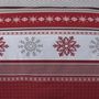 Voir la diapositive 3 : Dourev Housse de couette 260x240 Adèle + 2 taies coton flanelle