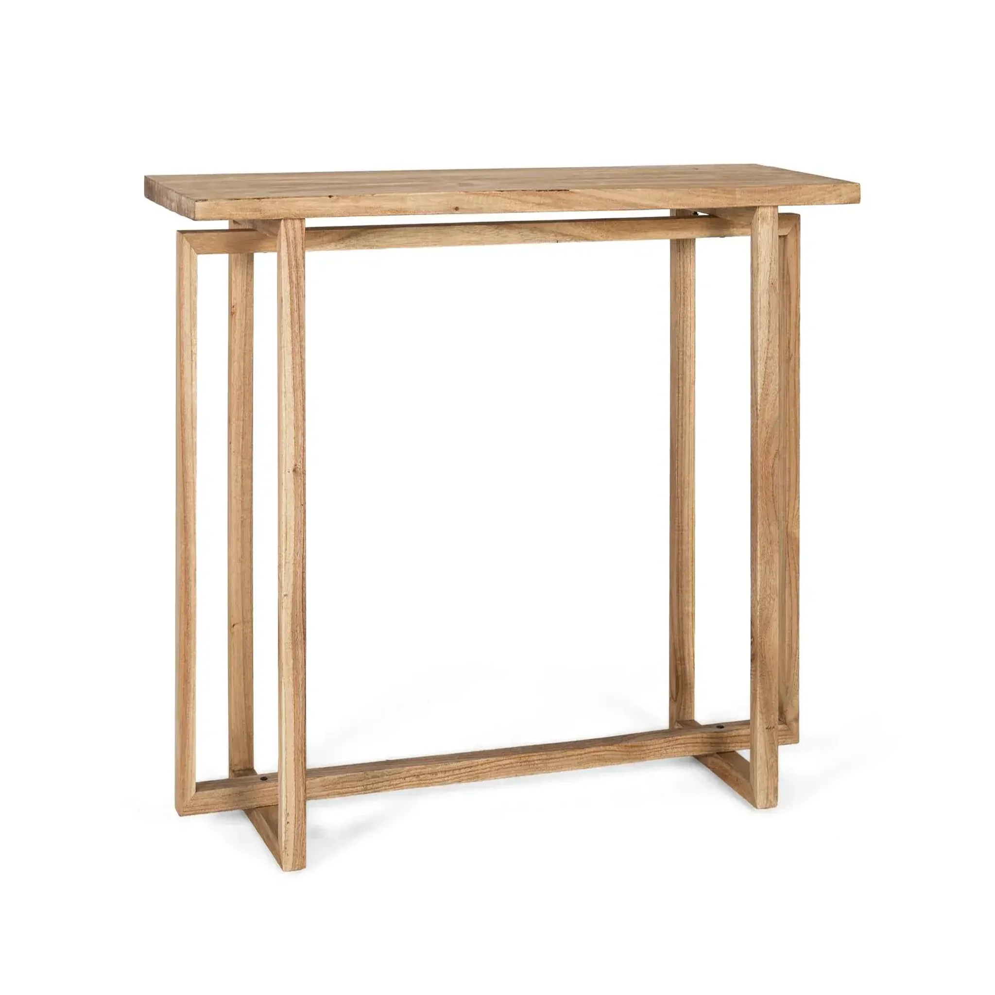 Voir la diapositive 2 : GINER Y COLOMER SL Console en bois de mindi 120 cm style contemporain - scandinave