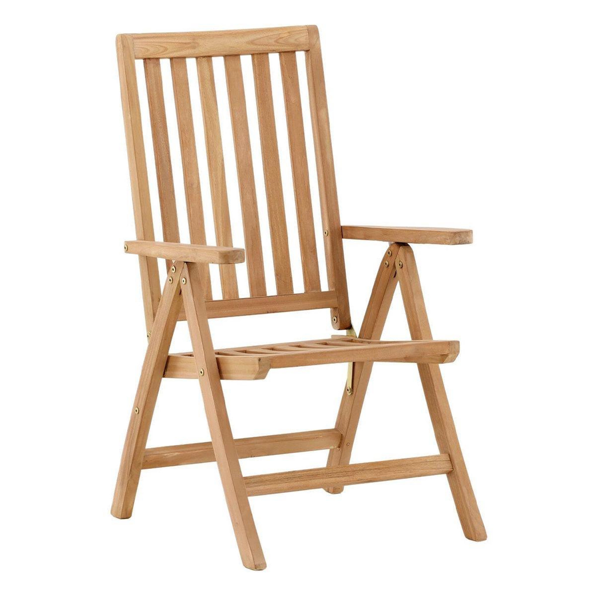 Paris Prix Chaise de jardin en teck  kenya  105cm naturel