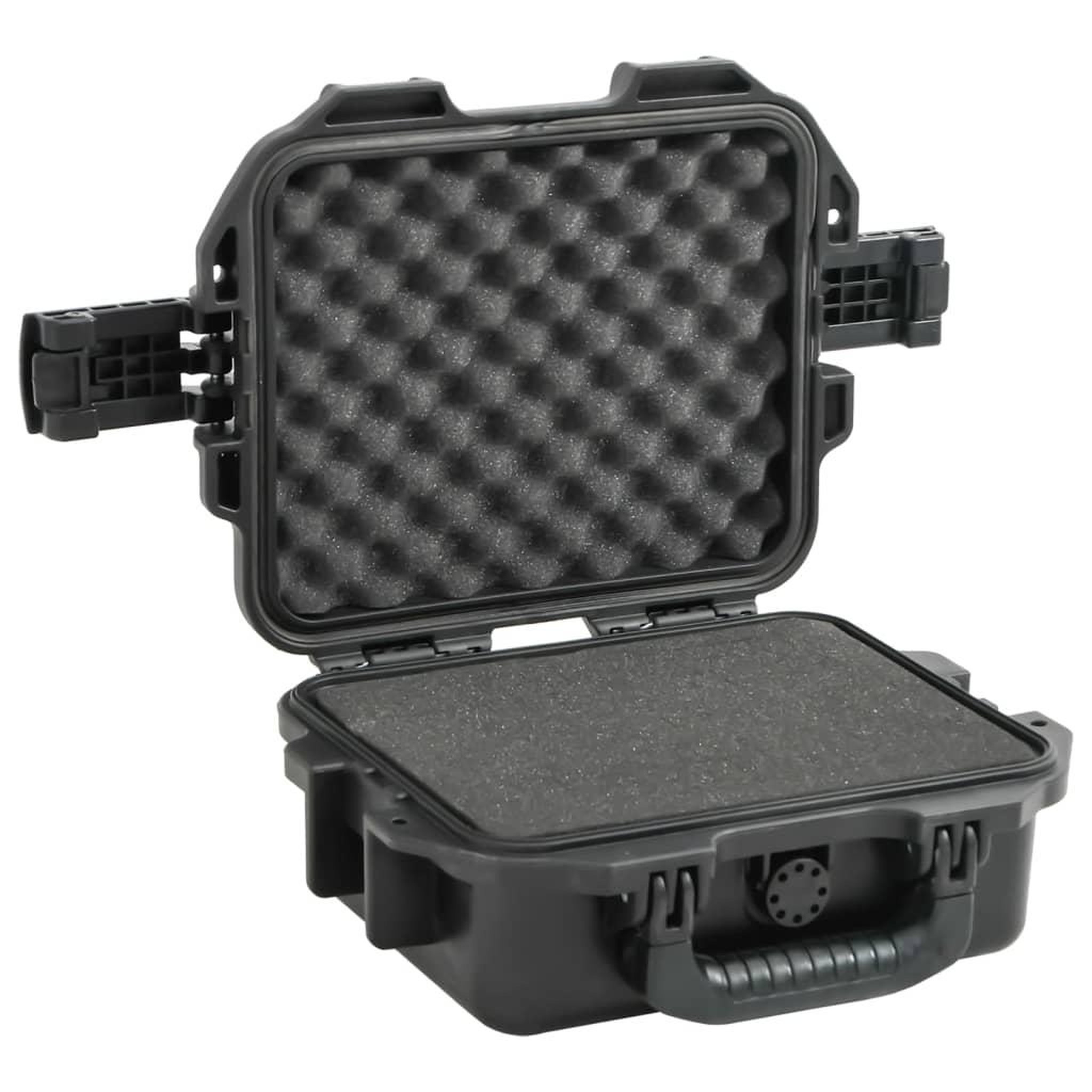 Voir la diapositive 3 : VIDAXL Valise de vol portable Noir 30x24,5x12,5 cm PP