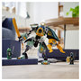 Voir la diapositive 6 : LEGO NINJAGO 71750 - Le robot Hydro de Lloyd 