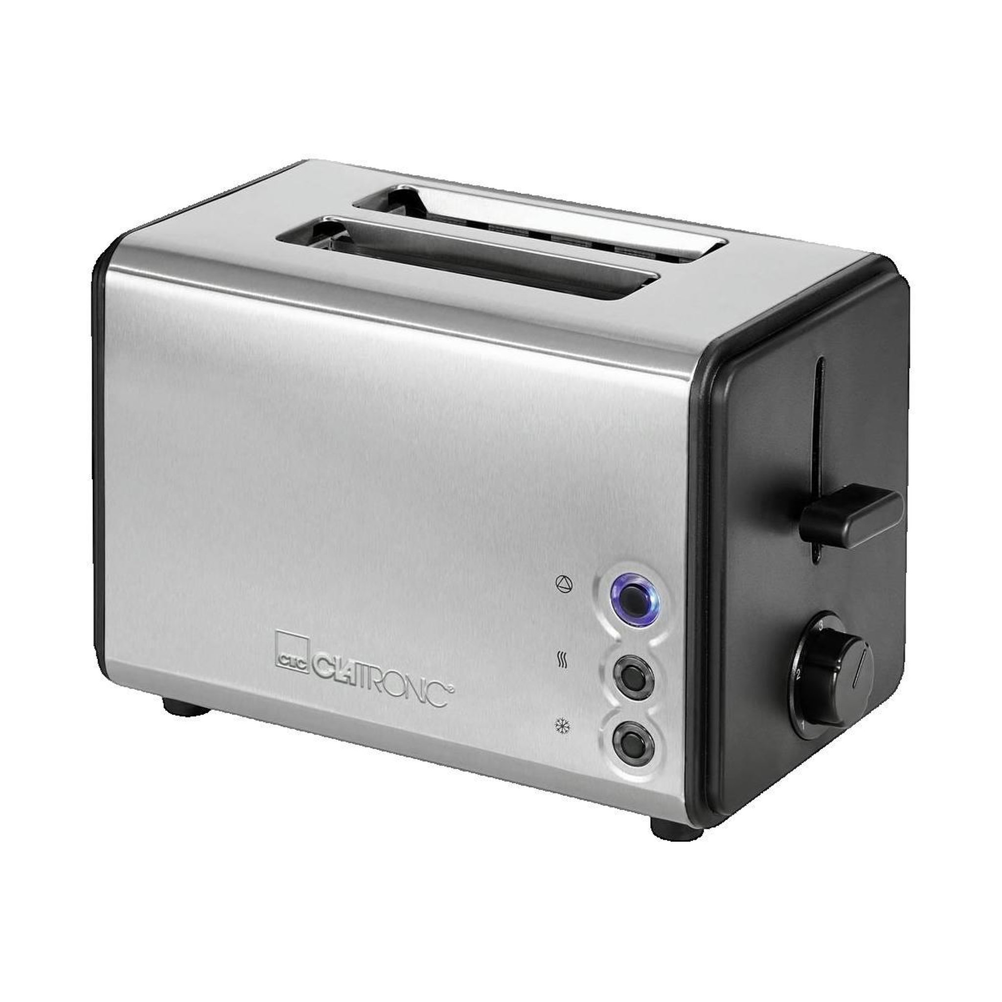 CLATRONIC Grille pain Clatronic TA 3620 noir et acier inoxydable