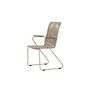 Voir la diapositive 6 : Paris Prix Chaise de Jardin Empilable  Corde  93cm Beige