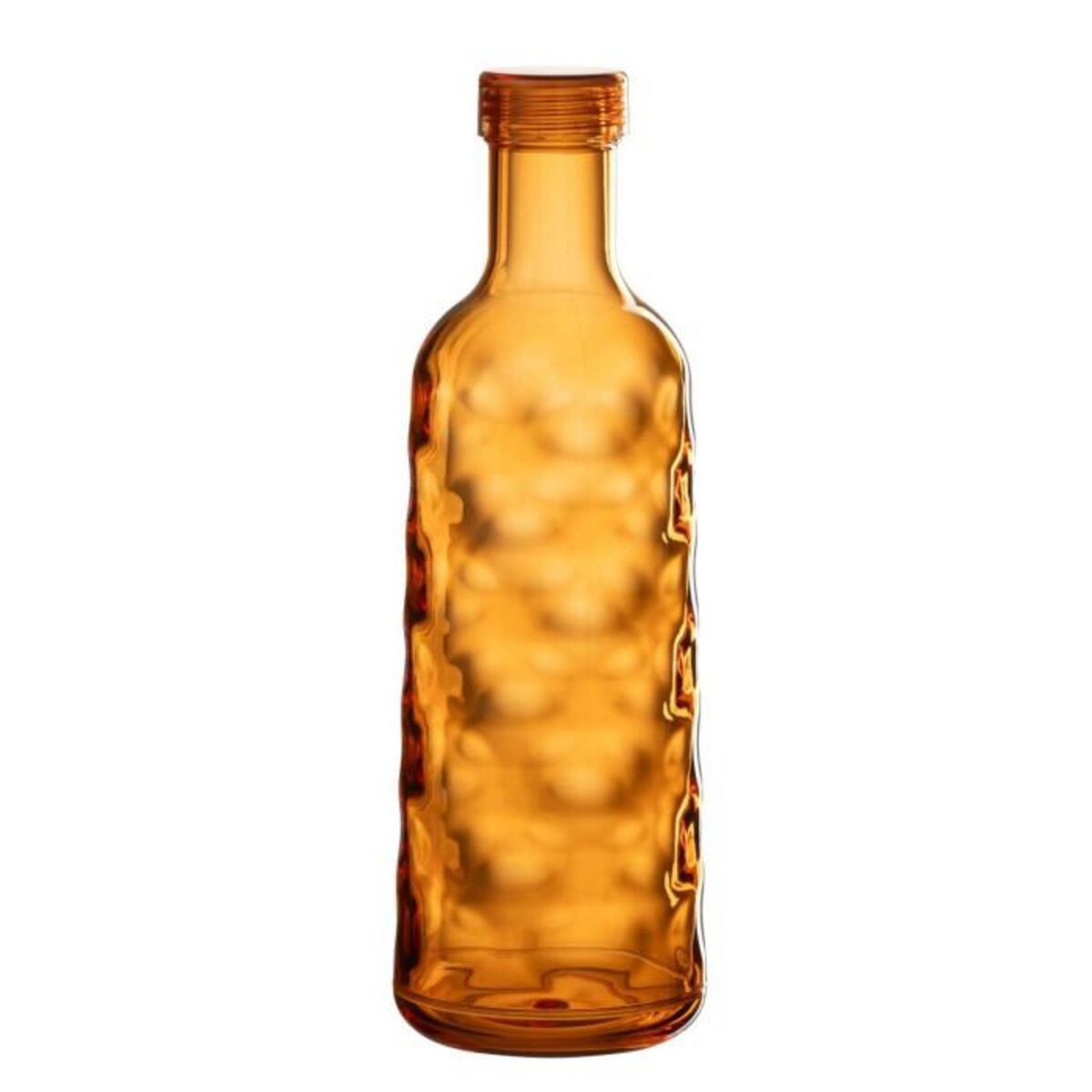 Paris Prix Bouteille en Plastique  Martelé  1,15L Orange