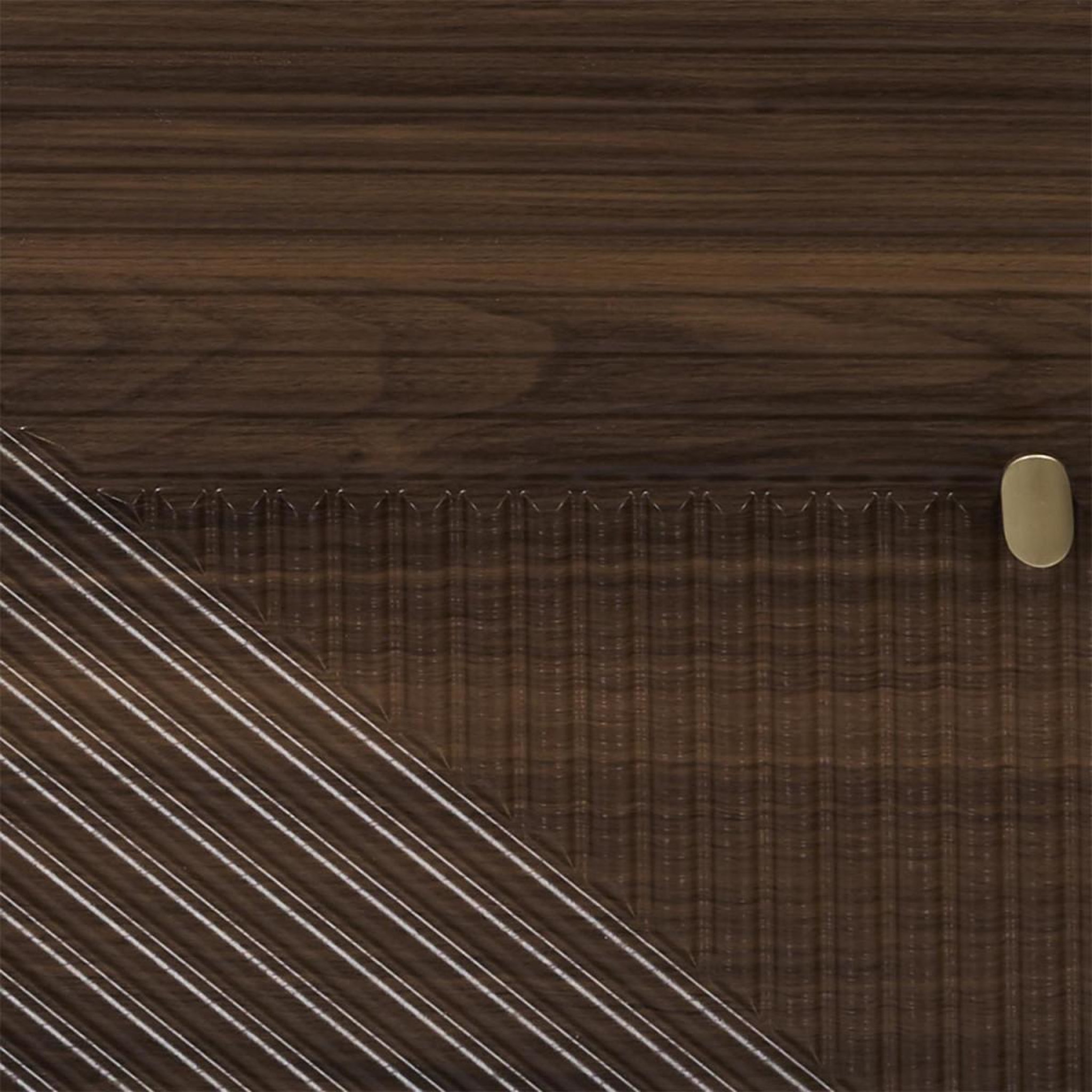 Voir la diapositive 5 : The Home Deco Factory Buffet 2 portes  tiffany  120cm marron