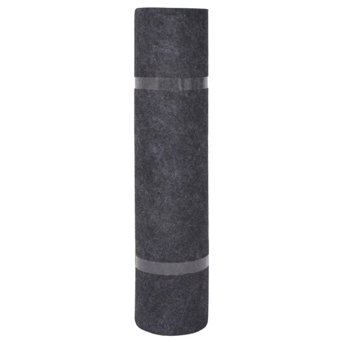 VIDAXL Tapis strie pour exposition 1,2x15 m Anthracite