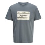 Jack & Jones T-shirt  Garçon Jack & Jones Boxscript. Coloris disponibles : Gris