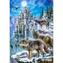 Castorland Puzzle 1500 pièces : Loups devant le château