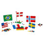 Voir la diapositive 3 : PlusPlus ++ - Kit decouverte Drapeaux du monde - 700 pcs