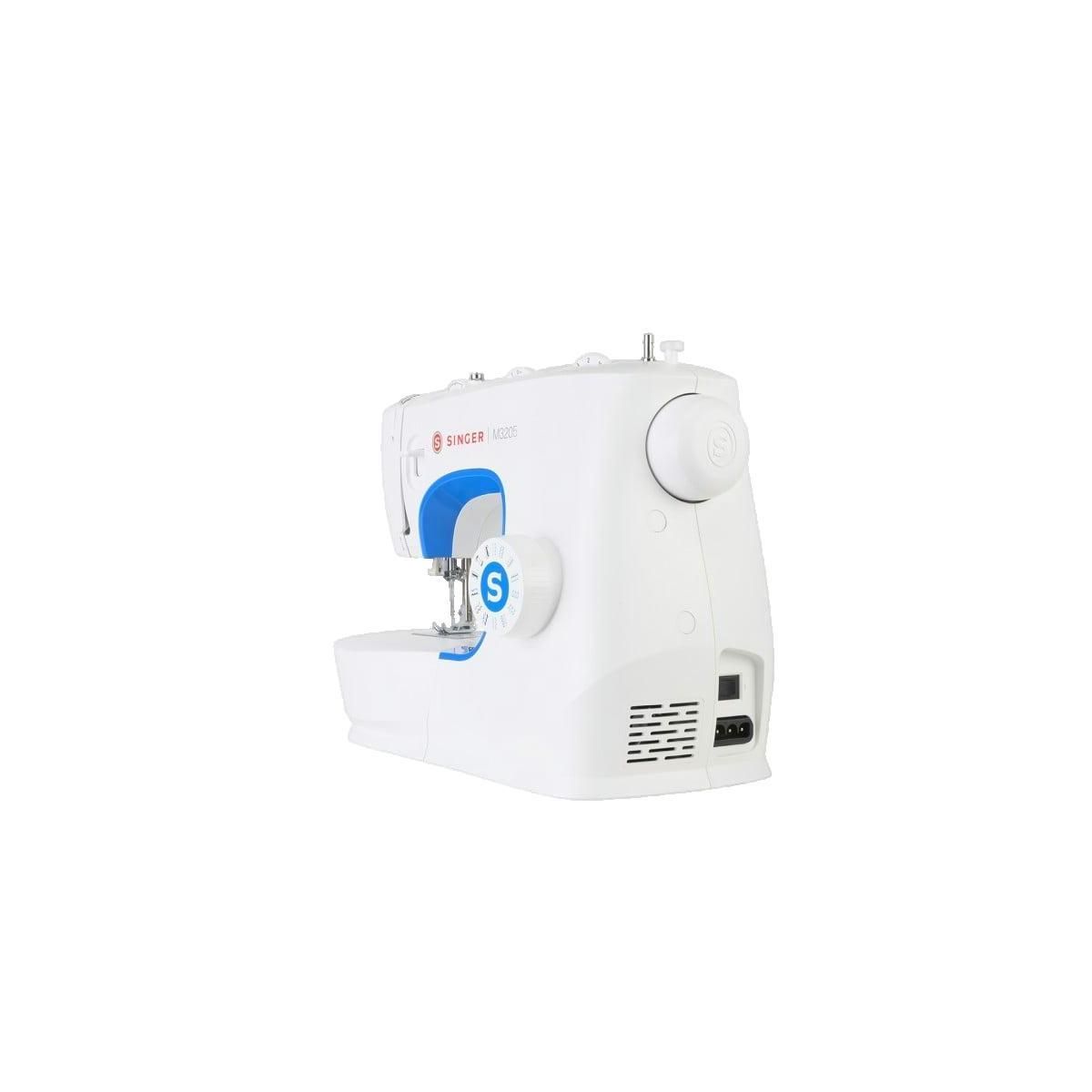 Singer Machine à coudre Singer M3205 semi-automatique bleu et blanc