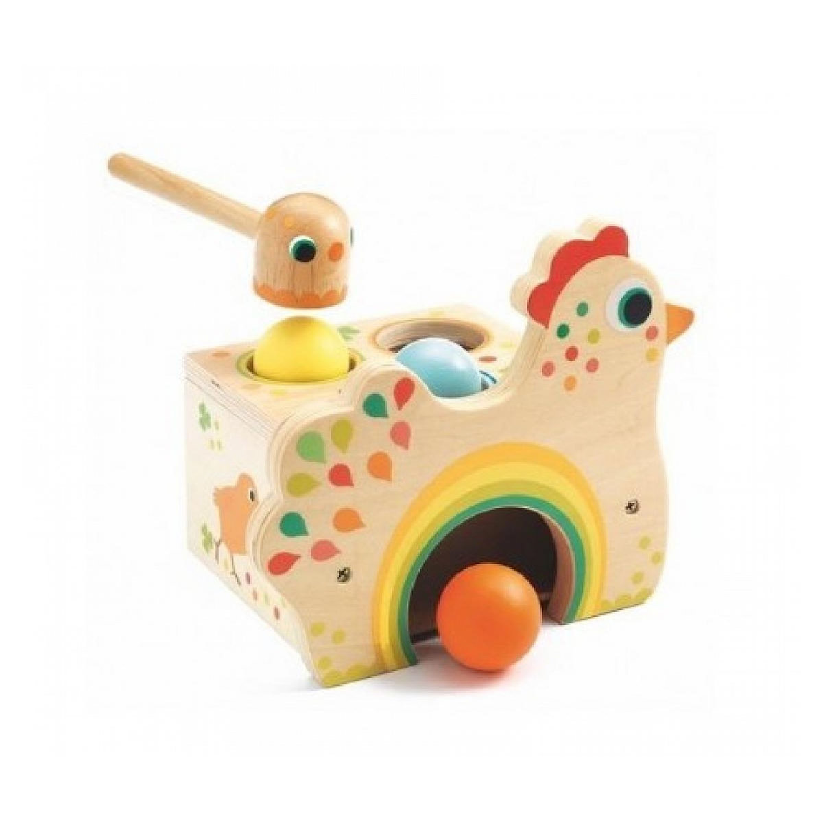 Djeco Banc a marteler en bois Tapatou