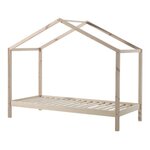Paris Prix Lit Enfant Cabane  Dallas II  90x200cm Naturel