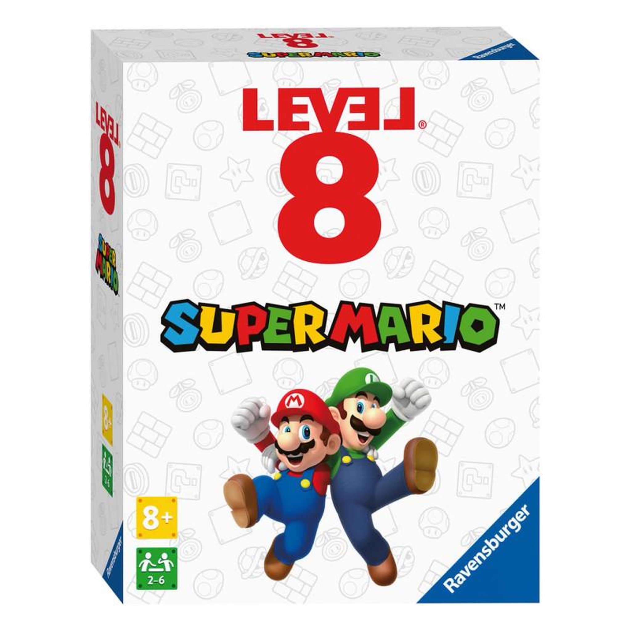 RAVENSBURGER Ravensburger - Level 8 - Jeu de cartes Super Mario 273430