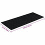 Voir la diapositive 6 : VIDAXL Tapis d'escalier autocollants Rectangulaire 15 pcs 60x25cm Noir