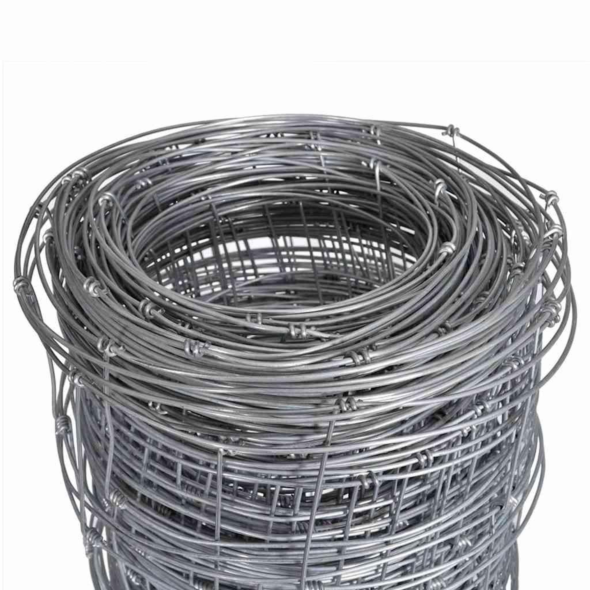 Voir la diapositive 3 : VIDAXL Cloture de jardin acier galvanise 50x1,2 m argente