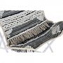Voir la diapositive 2 : MARKET24 Chaise de jardin DKD Home Decor Blanc Noir Fer 74 x 65 x 90 cm