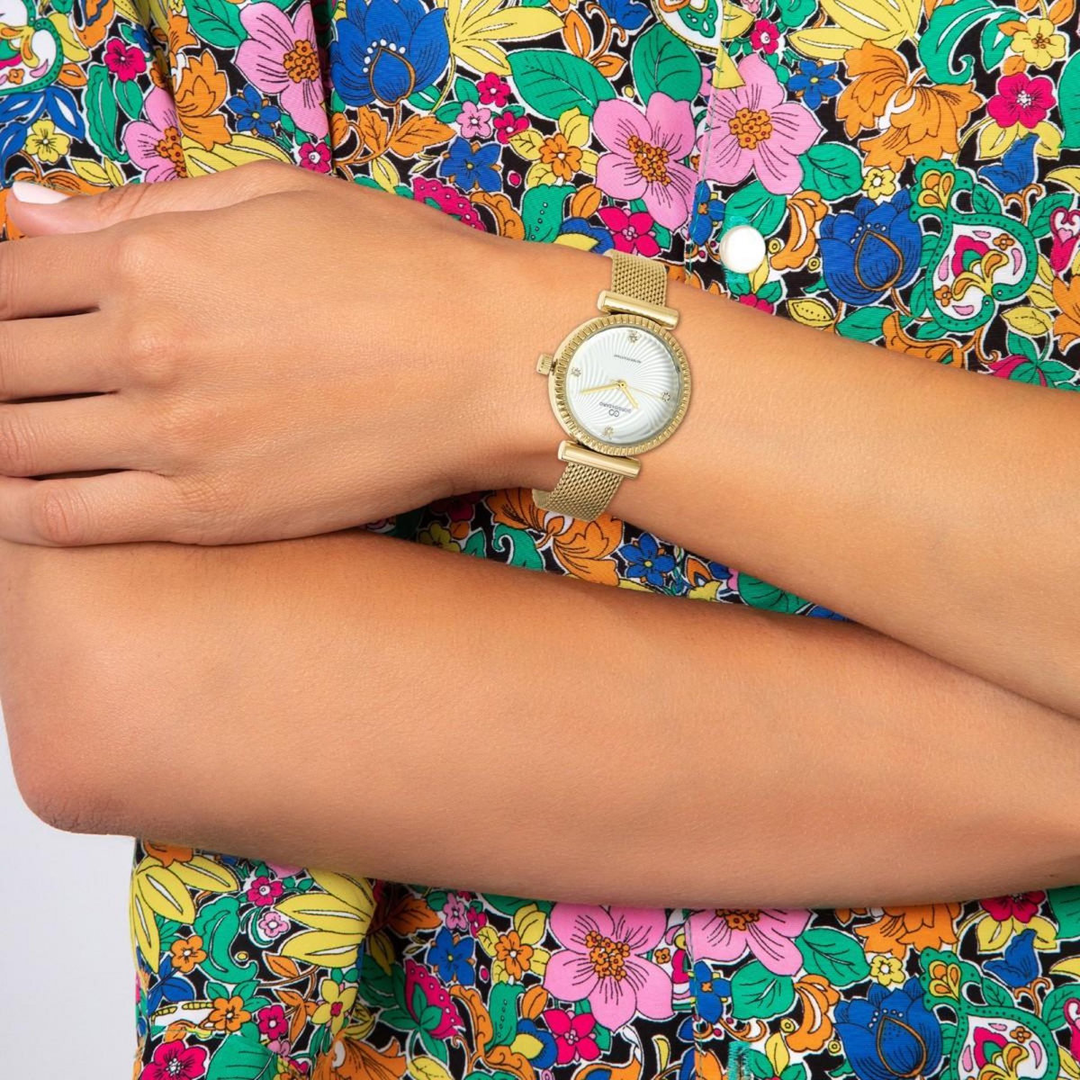 SC CRYSTAL Montre Chelsea élégante ornée de Cristaux scintillants par SC Crystal