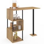 ID MARKET Table haute de bar bistrot DETROIT 2 personnes design industriel