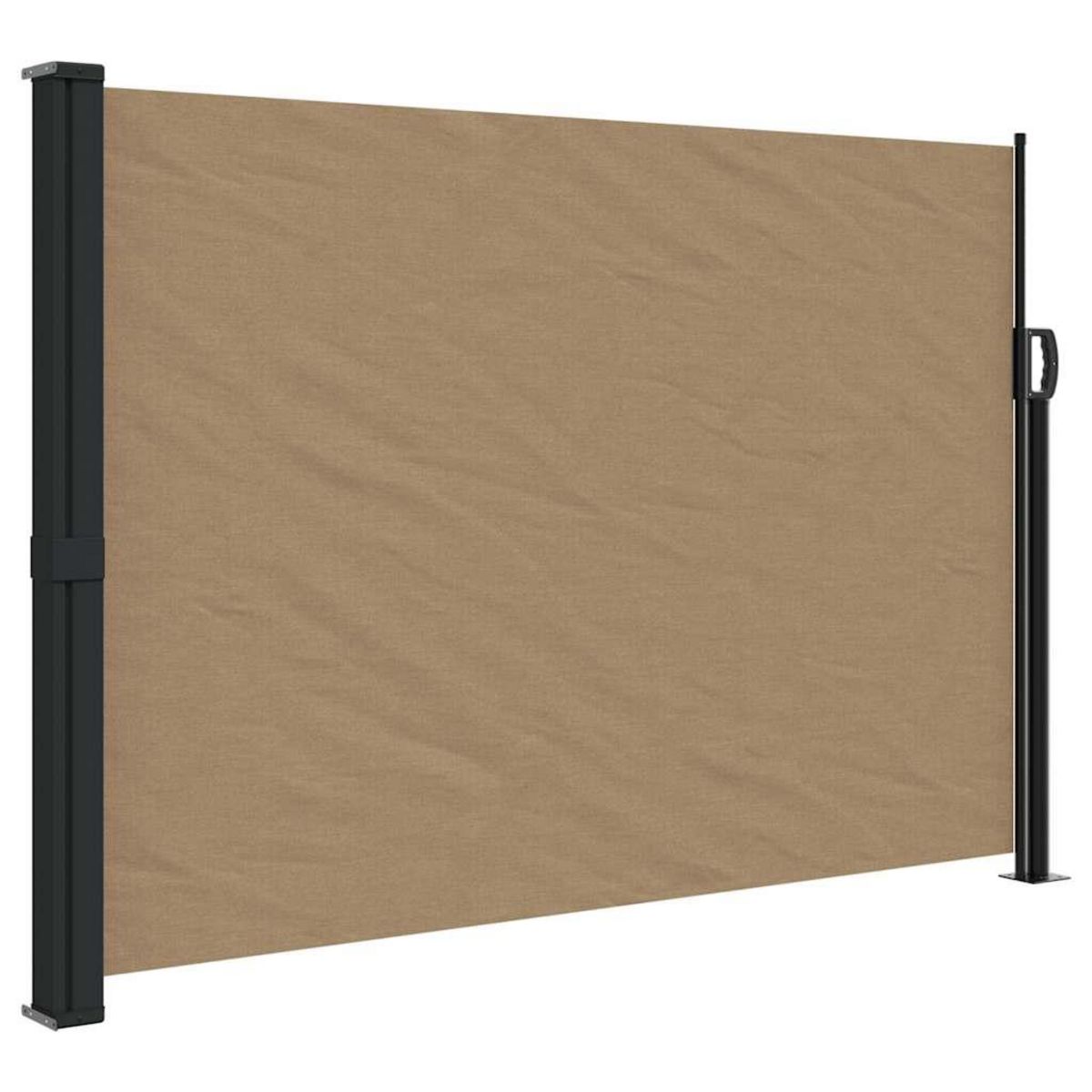 VIDAXL Auvent lateral retractable taupe 140x500 cm
