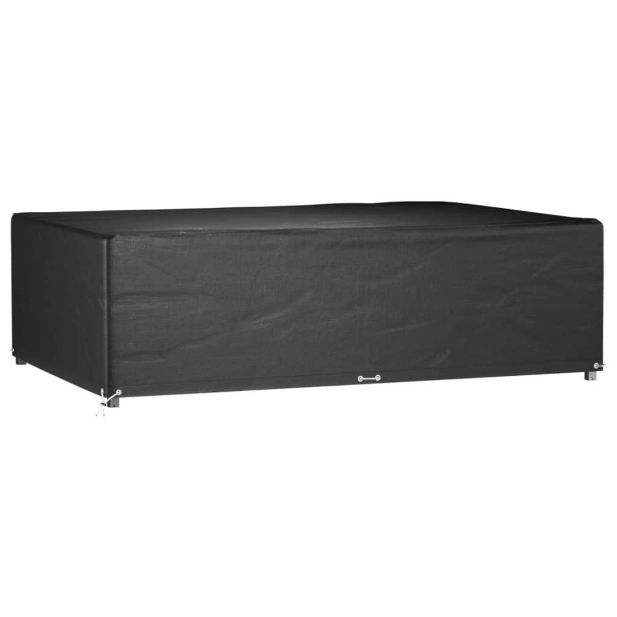 VIDAXL Housses de salon de jardin 2 pcs 12 œillets rectangulaire