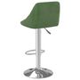 Voir la diapositive 5 : VIDAXL Tabouret de bar Vert fonce Velours