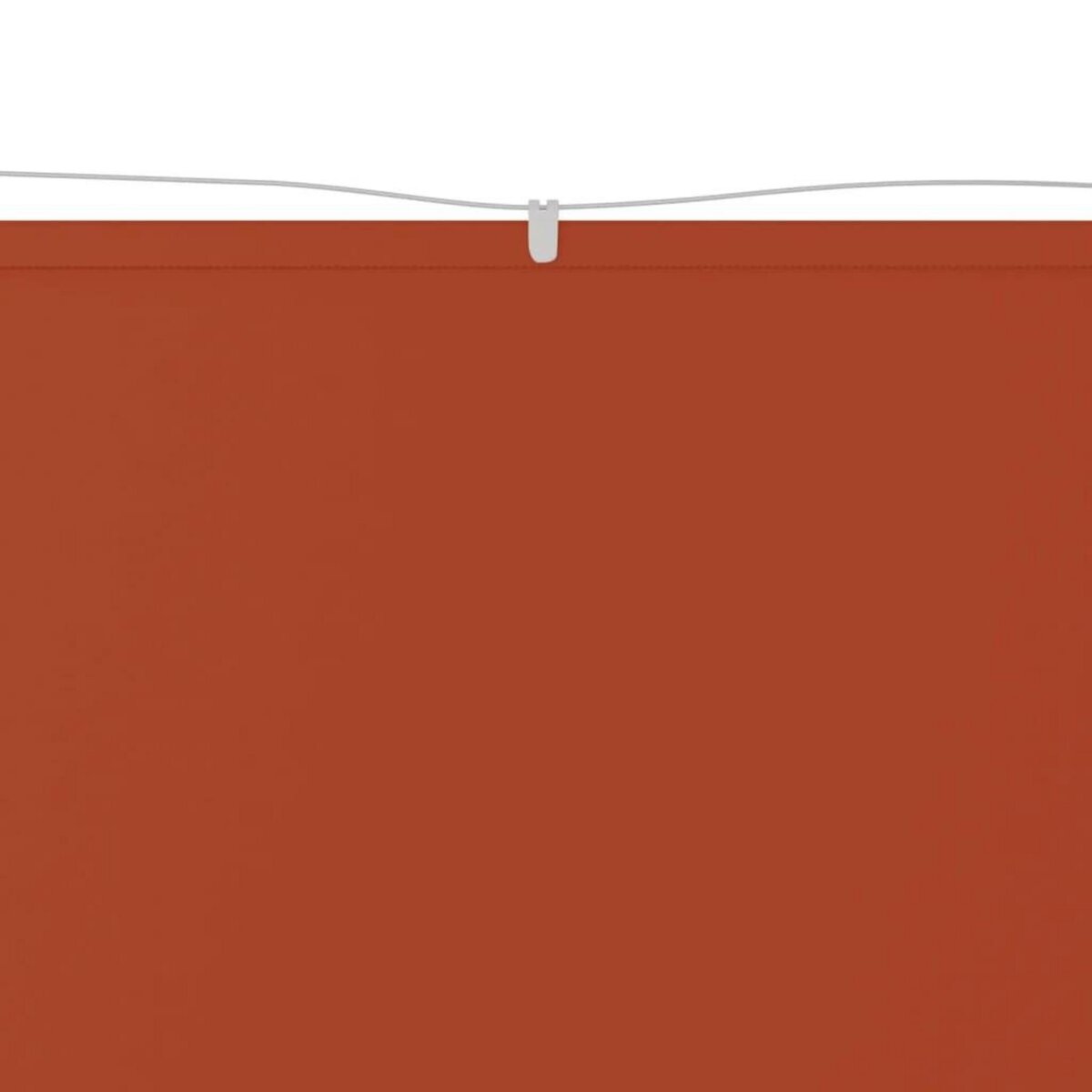 VIDAXL Auvent vertical Terre cuite 180x600 cm Tissu oxford